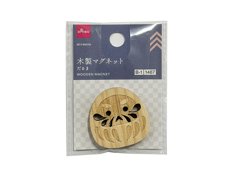 木製マグネット（だるま）