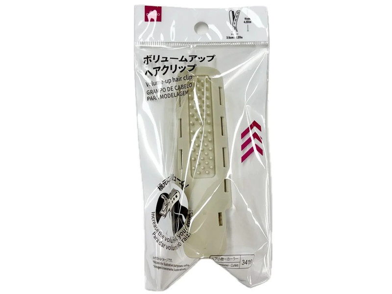 ボリュームアップヘアクリップ