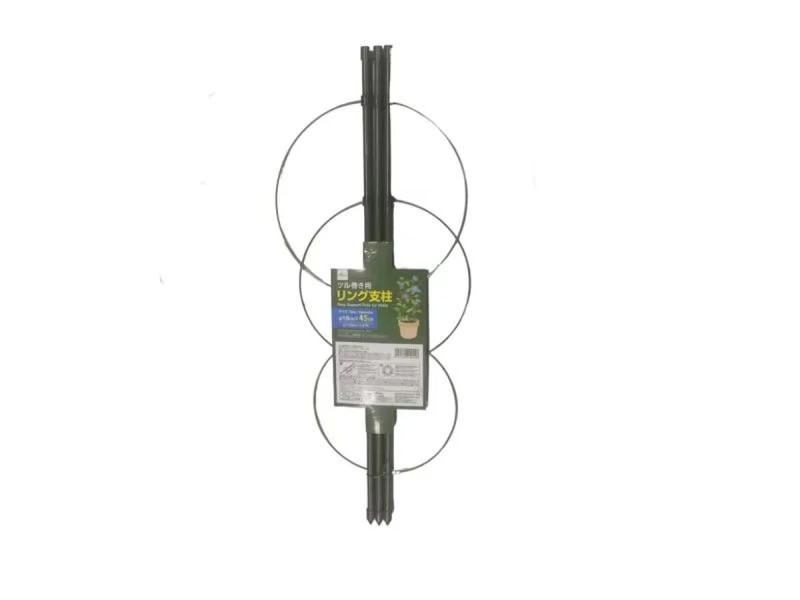 ツル巻き用リング支柱（４５ｃｍ）
