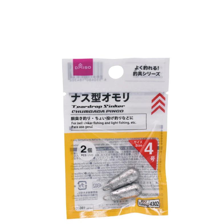 ナス型オモリ（４号）