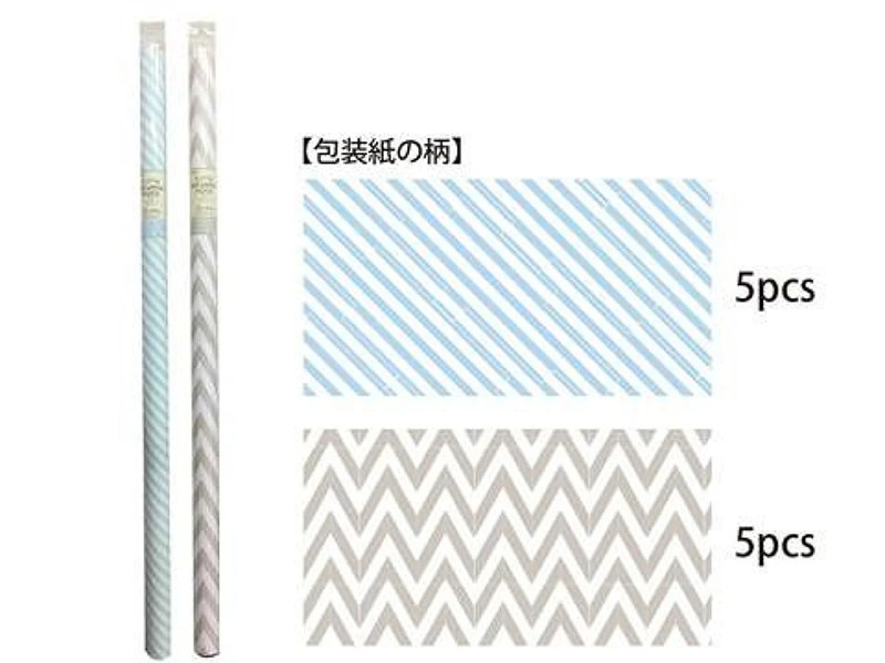 ラッピングペーパーストライプ70cm×150cm