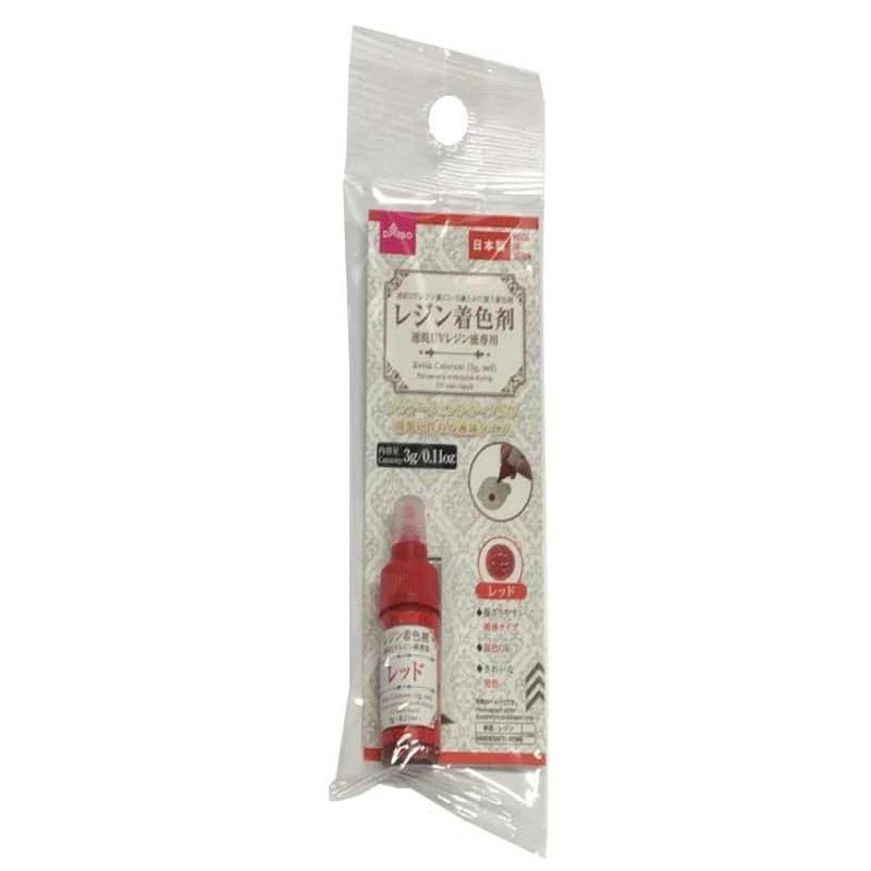 レジン着色剤（速乾ＵＶレジン液専用、３ｇ、レッド）