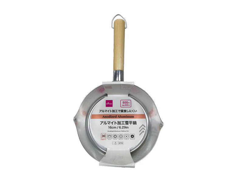 アルマイト加工雪平鍋（直火）１６ｃｍ