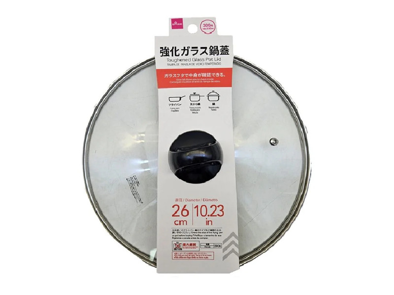 強化ガラス鍋蓋（２６ｃｍ）
