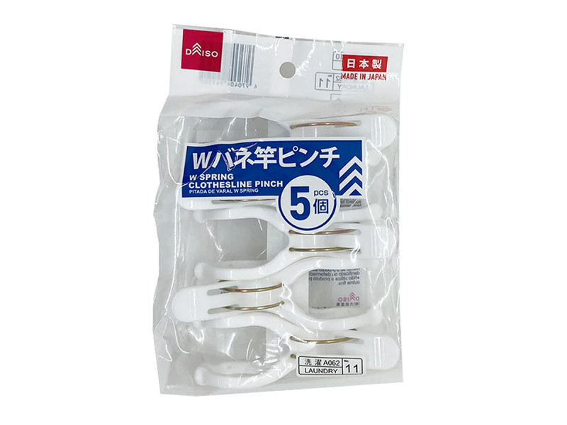 Ｗバネ竿ピンチ５Ｐ
