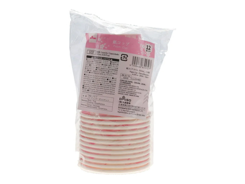 紙コップ（さくら、２０５ｍＬ、１２個）