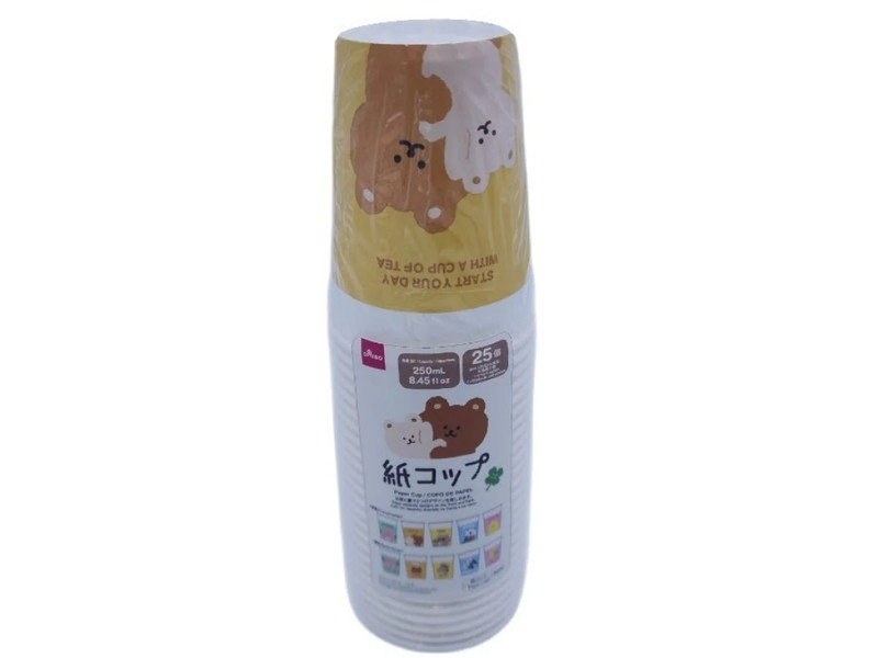紙コップ（約２５０ｍＬ、２５個）