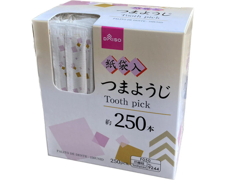 つまようじ（紙袋入、２５０本）