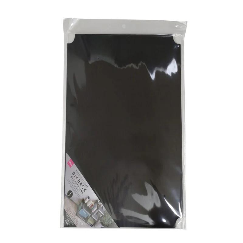 組み立て紙管ラック棚板（ブラック、３５ｃｍ×４３．５ｃｍ）
