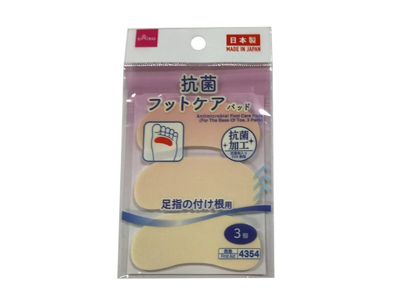 抗菌フットケアパッド（足指の付け根用、３個）