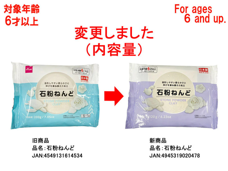 石粉ねんど