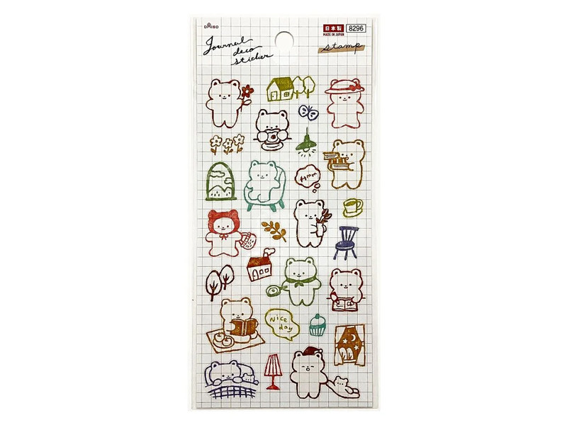シール（ジャーナルデコ、スタンプ）