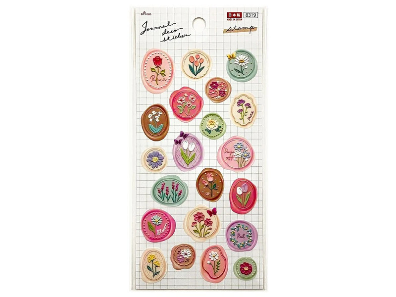 シール（ジャーナルデコ、スタンプ３）