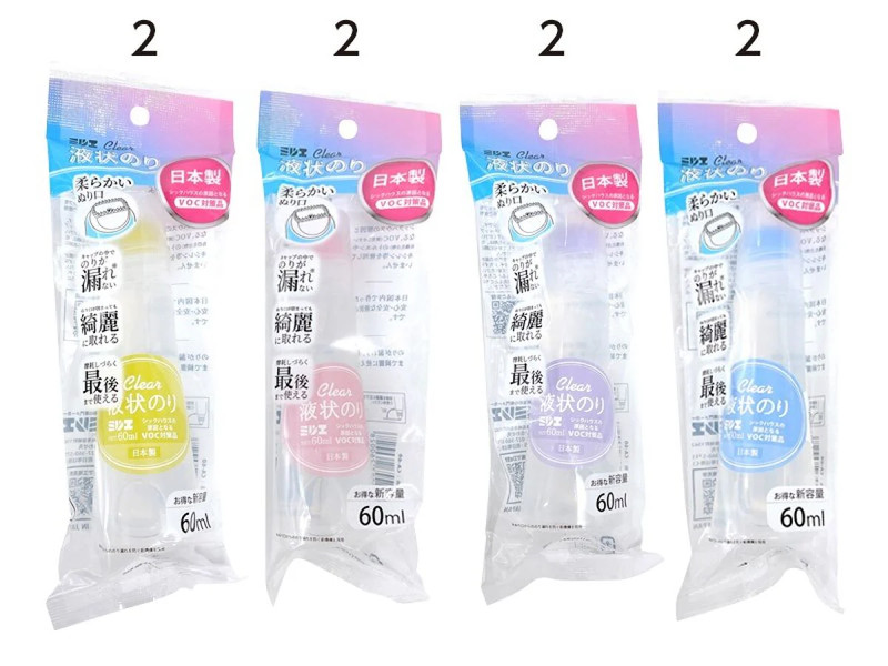 クリア液状のり６０ｍｌ