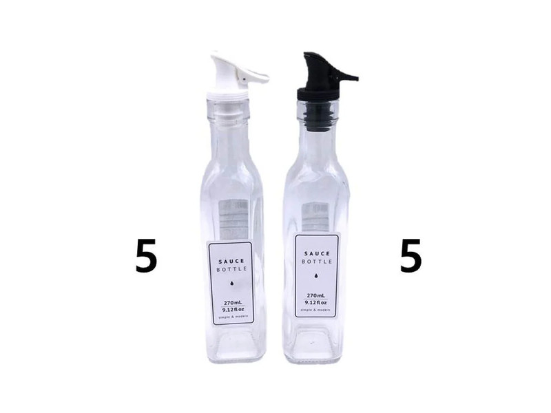 ガラスソースボトル（約２７０ｍｌ）