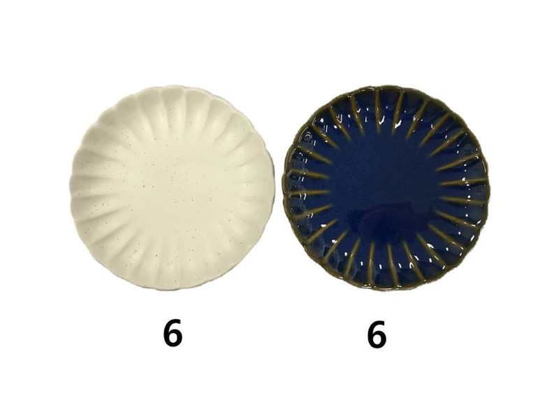 豆皿（菊、約１０cm）