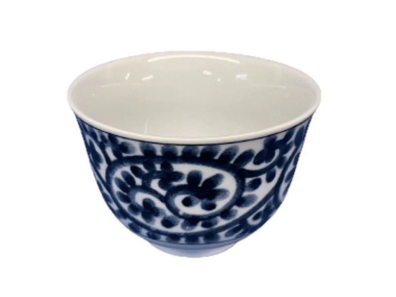 反煎茶（たこ唐草、約８．２ｃｍｘ８．２ｃｍｘ５．７ｃｍ）