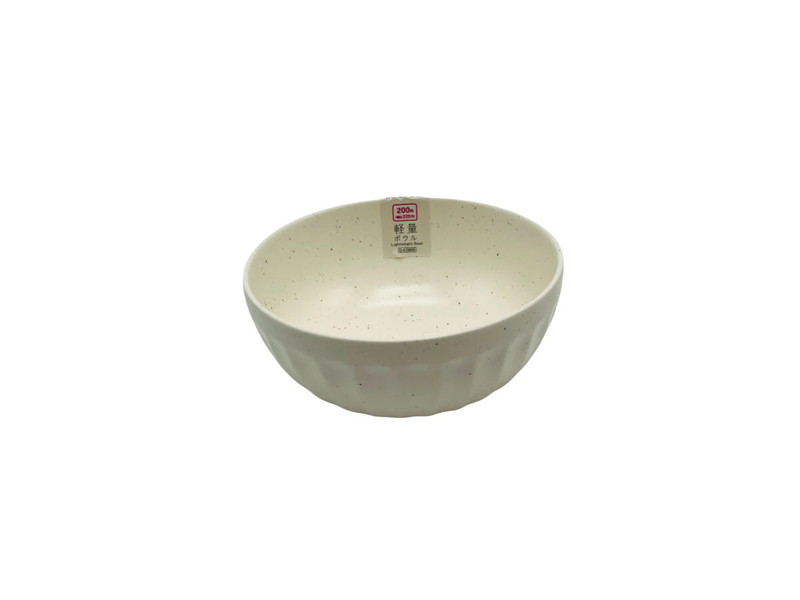 軽量ボウル（約１３．５ｃｍ、粉引）