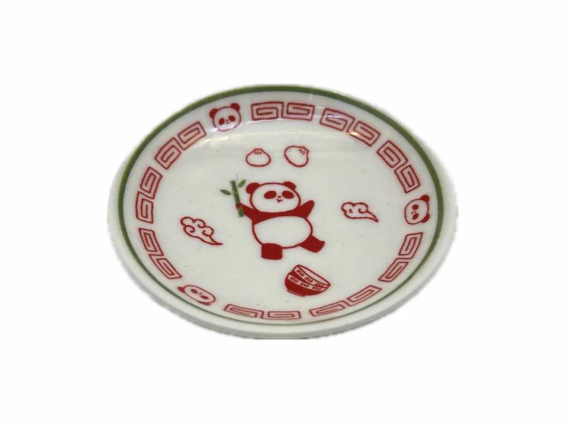 中華豆皿（パンダ、約８ｃｍ）