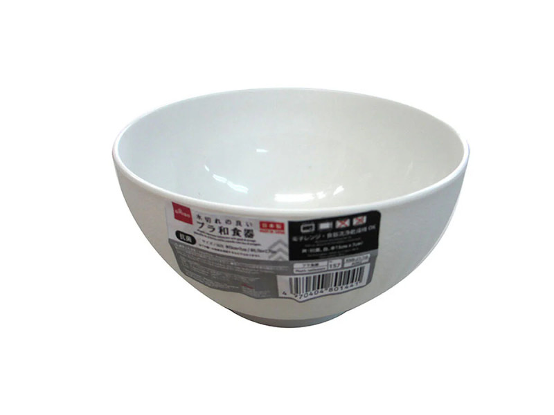 丼（白、Φ１３ｃｍ×７ｃｍ）