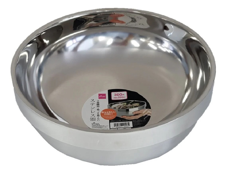 ２重ステンレス器（２０ｃｍ）