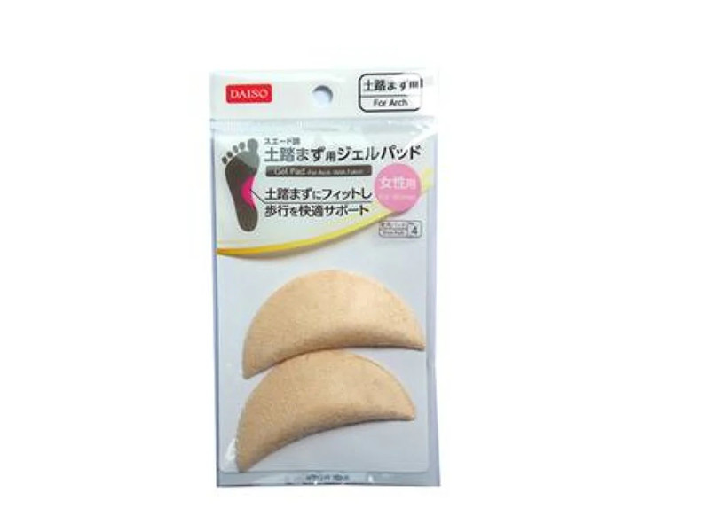ジェルパッド（土踏まず用、布付、女性用）